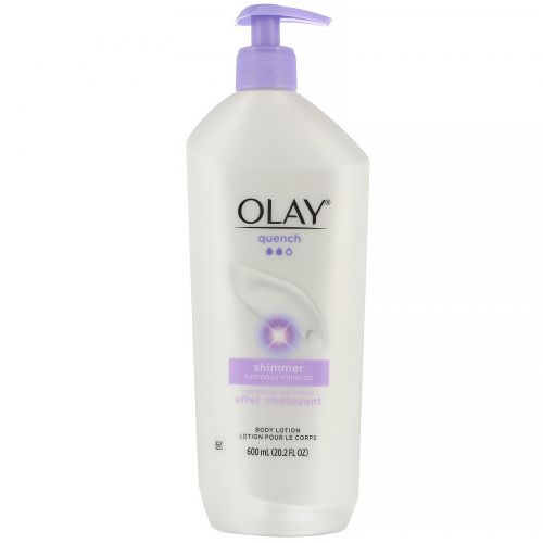 Olay, Quench, Shimmer, лосьон для тела, 600 мл (20,2 жидк. унции)