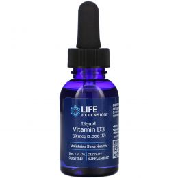 Life Extension, Liquid Vitamin D3, 2000 IU, 1 fl oz (29.57 ml)