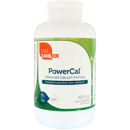Zahler, PowerCal, Advanced Calcium Formula, 900 mg, 360 Capsules