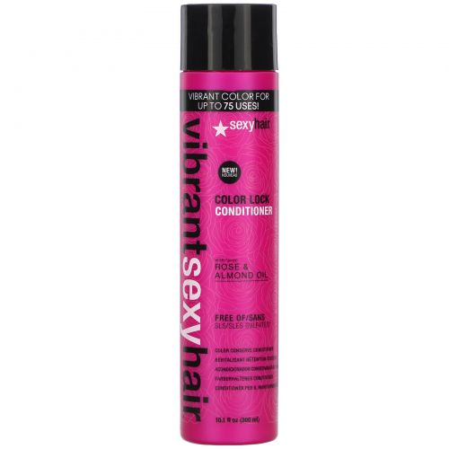 Sexy Hair, Vibrant Sexy Hair, Color Lock Conditioner, 10.1 fl oz (300 ml)