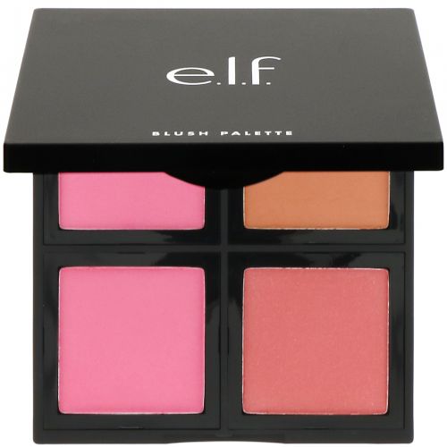 E.L.F. Cosmetics, Палетка румян, светлых оттенков, 0,56 унции (16 г)