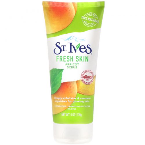 St. Ives, Абрикосовый скраб Fresh Skin, 170 г