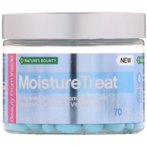 Nature's Bounty, MoistureTreat, 70 мягких таблеток