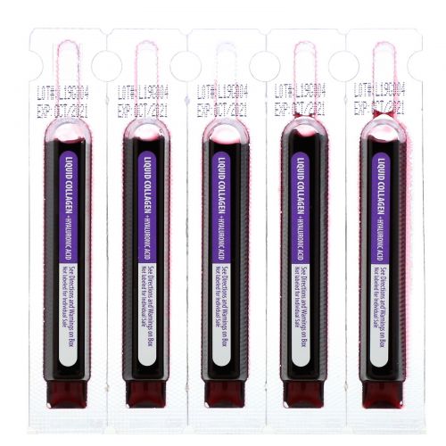 Irwin Naturals, Liquid Collagen + Hyaluronic Acid, Mixed Berry, 10 Liquid-Tubes, 10 ml Each