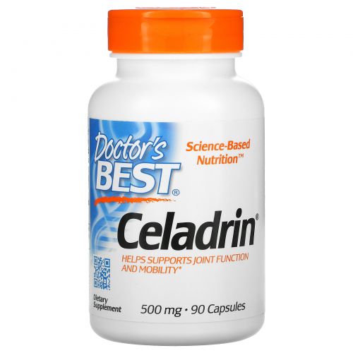 Doctor's Best, Celadrin, 500 мг, 90 капсул