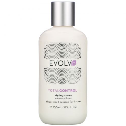 Evolvh, Total Control, Styling Cream, 8.5 fl oz (250 ml)