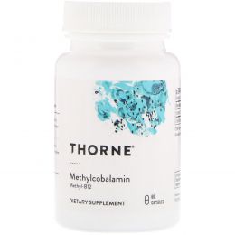 Thorne Research, Метилкобаламин, 60 растительных капсул