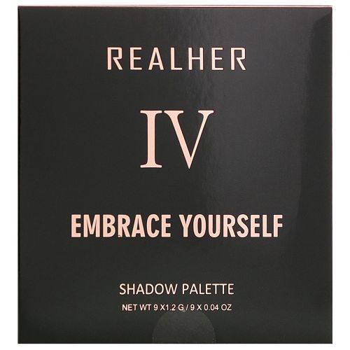 RealHer, Embrace Yourself, Shadow Palette IV, 0.36 oz (10.8 g)