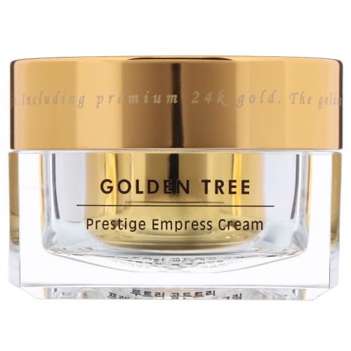 Rootree, Golden Tree Set, Prestige Empress Cream & Royal Resplendent Serum, 1.76 oz (50 g) & 1.69 oz (50 ml)