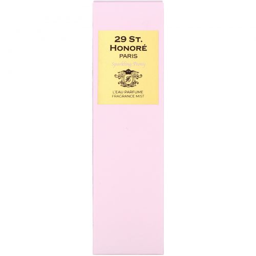 29 St. Honore, Miracle Water Fragranced Body Mist, Sparkling Peony, 150 ml