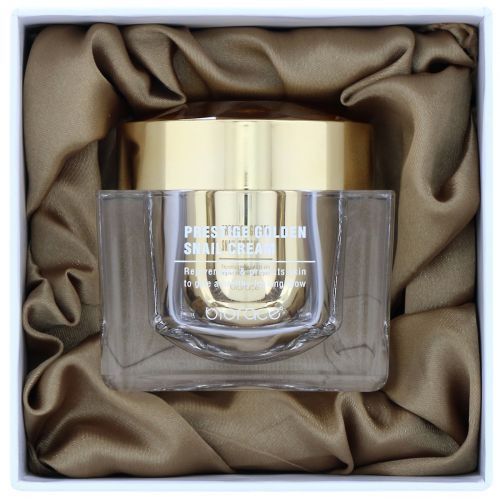 Biorace, Prestige Golden Snail Cream, золотой крем с секретом улитки, 50 мл