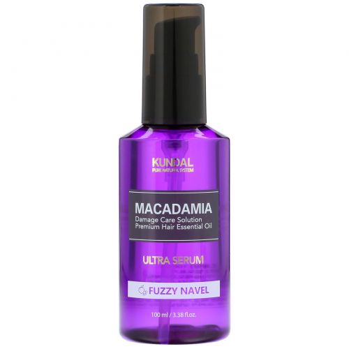 Kundal, Macadamia, Ultra Serum, Fuzzy Navel, 3.38 fl oz (100 ml)