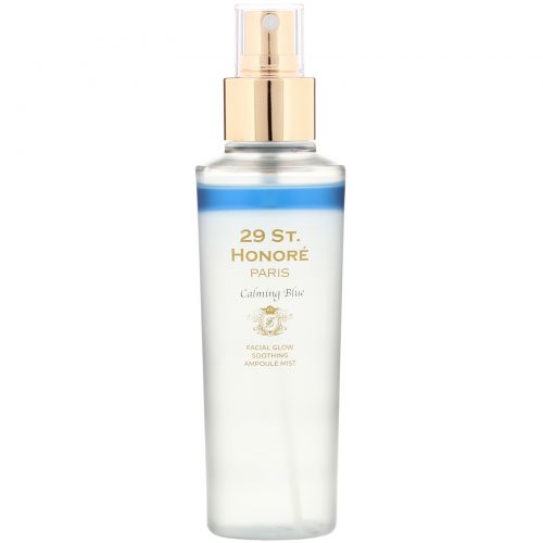 29 St. Honore, Facial Glow Soothing Ampoule Mist, Calming Blue,  150 ml