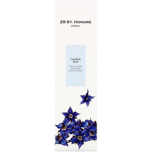 29 St. Honore, Facial Glow Soothing Ampoule Mist, Calming Blue,  150 ml