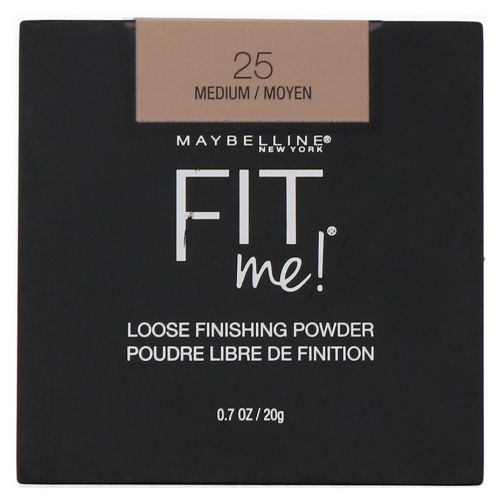 Maybelline, Fit Me, рассыпчатая пудра, оттенок 25 «Бежевый», 20 г