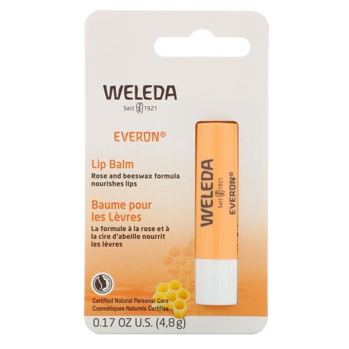 Weleda, Бальзам для губ Everon, 0,17 унции (4,8 г)