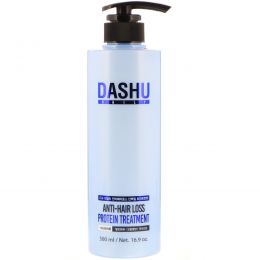 Dashu, Средство против выпадения волос с протеином, 16,9 унции (500 мл)