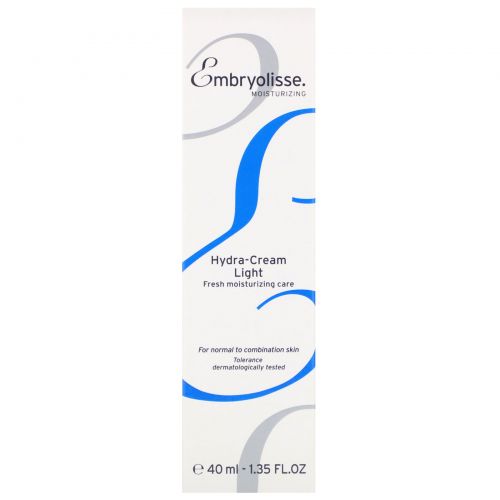 Embryolisse, Hydra-Cream Light, Fresh Moisturizing Care, 1.35 fl oz (40 ml)