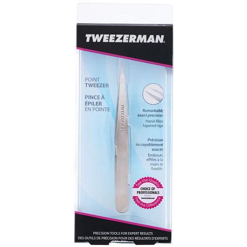 Tweezerman, Point Tweezer, Classic, 1 Count