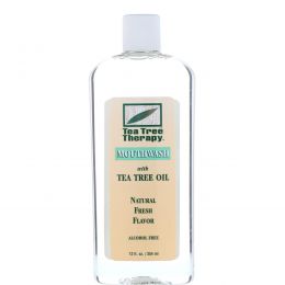 Tea Tree Therapy, Жидкость для полоскания рта с маслом чайного дерева, 12 жидких унций (354 мл)
