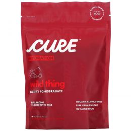 Cure Hydration, Hydration Mix, Wild Thing Mixed Berry, 14 Packs, 0.34 oz (9.5 g) Each