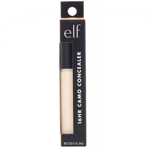 E.L.F., 16HR Camo Concealer, консилер, светлый, теплый оттенок, 6 мл (0,203 жидк. унции)