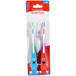 Brush Buddies, Smart Care, детская зубная щетка, 4 шт