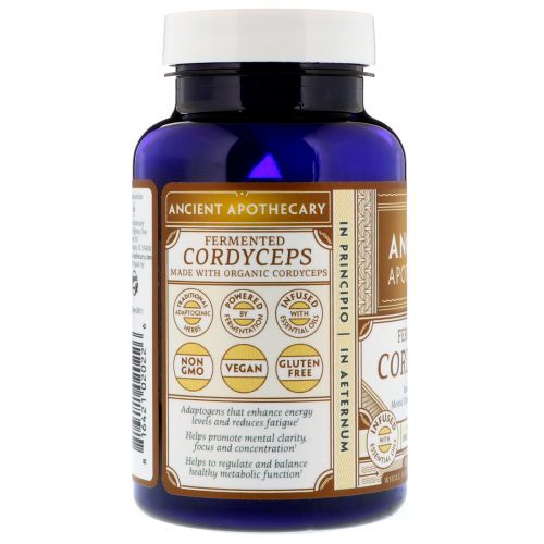 Ancient Apothecary, Fermented Cordyceps, 90 Capsules