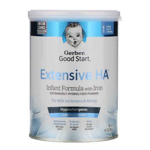 Gerber, Good Start, Extensive HA, Infant Formula with Iron,  Birth to 12 Months, 14.1 oz (400 g)