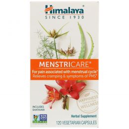 Himalaya, MenstriCare, 120 вегетарианских капсул