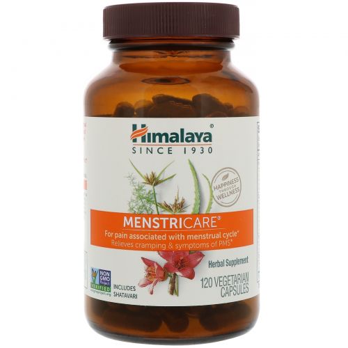 Himalaya, MenstriCare, 120 вегетарианских капсул