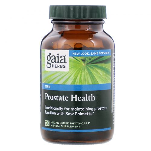 Gaia Herbs, Prostate Health, 120 Vegetarian Liquid Phyto-Caps