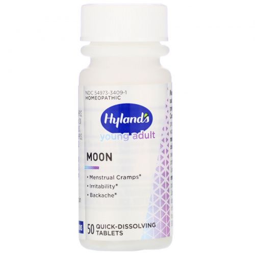 Hyland's, Young Adult, Moon, 194 mg, 50 Quick-Dissolving Tablets