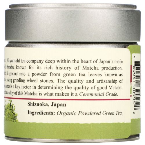 The Tao of Tea, Organic Matcha, Ceremonial Grade, 1 oz (30 g)