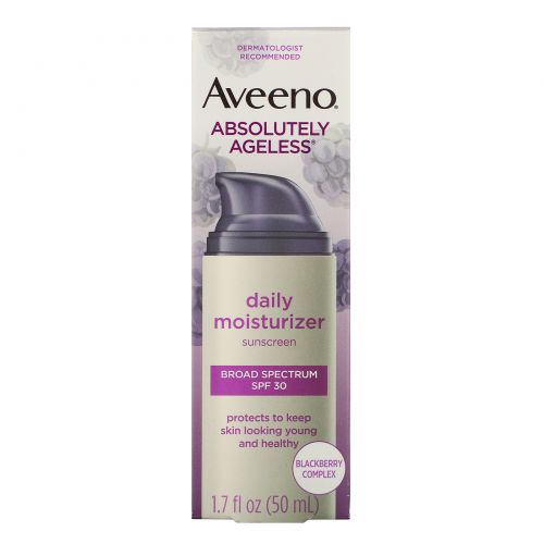 Aveeno, Absolutely Ageless, ежедневный увлажняющий крем, SPF 30, 1,7 жидк. унц. (50 мл)