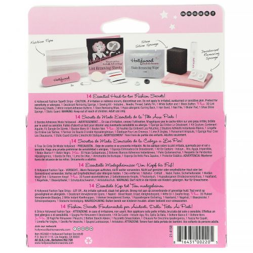 Hollywood Fashion Secrets, Fashion Emergency Kit, 14 Pieces