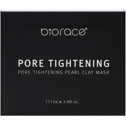 Biorace, Pore Tightening, Pearl Clay Mask, 3.88 oz (110 g)