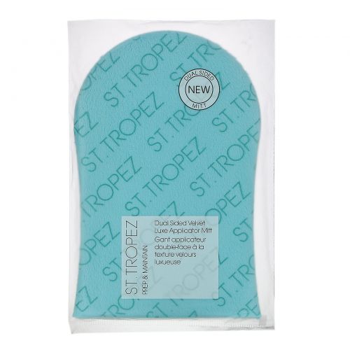 St. Tropez, Dual Sided Velvet Luxe Applicator Mitt, 1 Piece