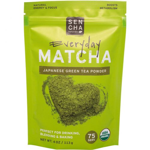 Sencha Naturals, Маття, порошковый зеленый чай для повседневного чаепития, 4 унции (113 г)