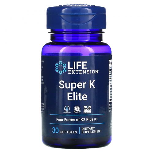 Life Extension, Super K Elite, 30 Softgels