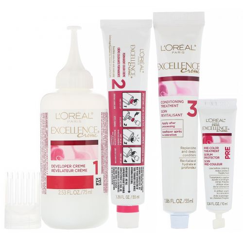 L'Oreal, Краска с тройной защитой Excellence Creme, оттенок 5CB средний каштановый, на 1 применение