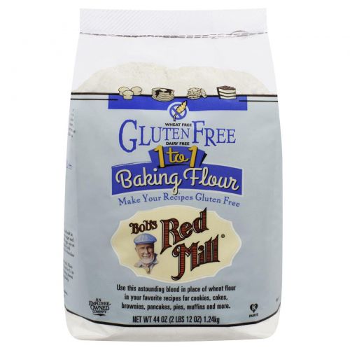 Bob's Red Mill, Gluten Free Baking Flour, 44 oz (2 lb 12 oz) 1.24 kg