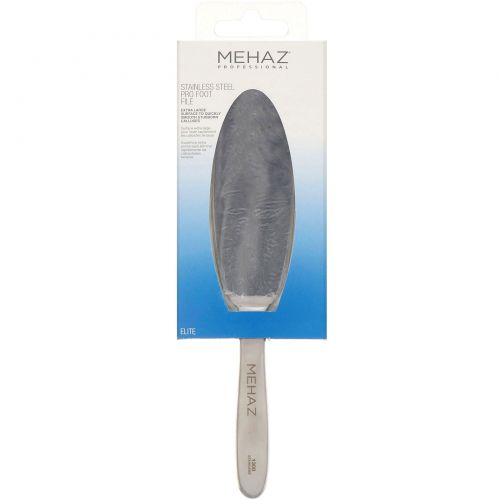 Mehaz, Шлифовальная пилка для ног из нержавеющей стали Pro, 1 шт.