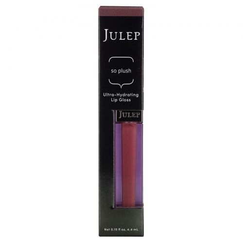 Julep, So Plush, ультраувлажняющий блеск для губ, оттенок Vibes, 4,4 мл