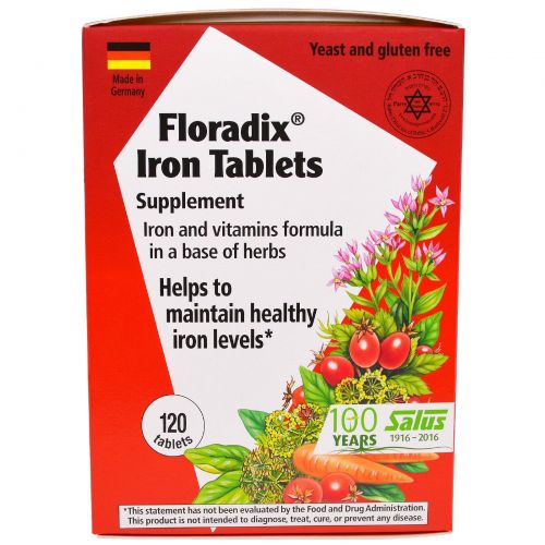 Flora, Флорадикс с Железом, 120 таблеток