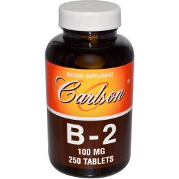 Carlson Labs, B-2, 100 мг, 250 таблеток