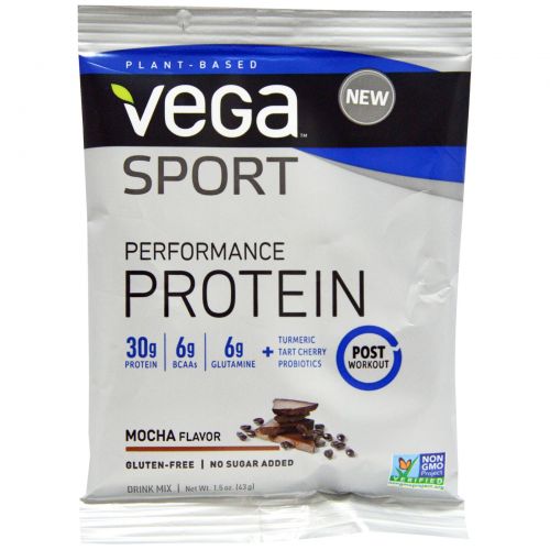 Vega, Sport Performance Protein, Mocha, 1.5 oz (43 g)