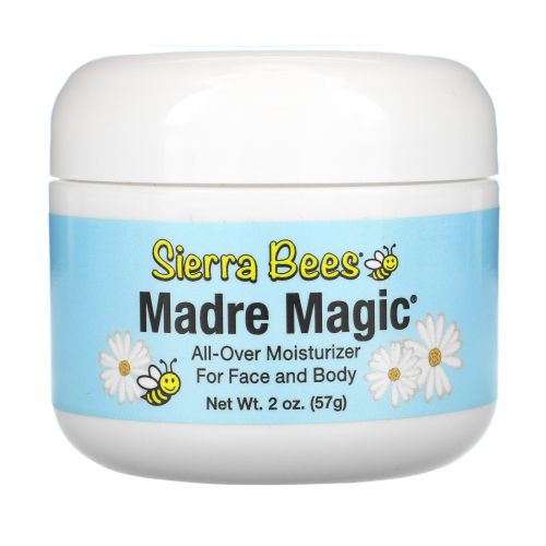 Sierra Bees, Madre Magic, крем с маточным молоком и прополисом, 59 мл (2 жидк. унции)