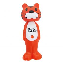 Brush Buddies, Poppin', зубастый тигр Тоби, мягкая, 1 зубная щетка