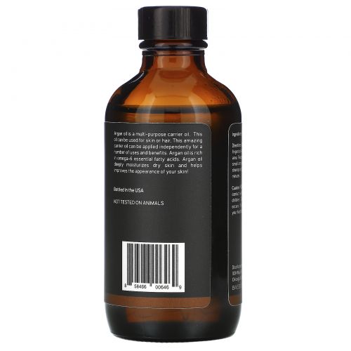 Baebody, Argan Oil, 4 fl oz (118 ml)